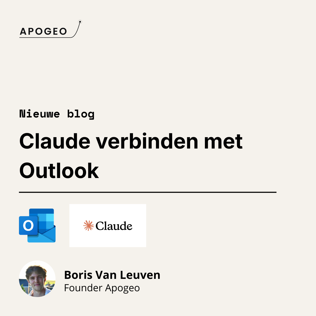 Tutorial: Claude verbinden met Outlook